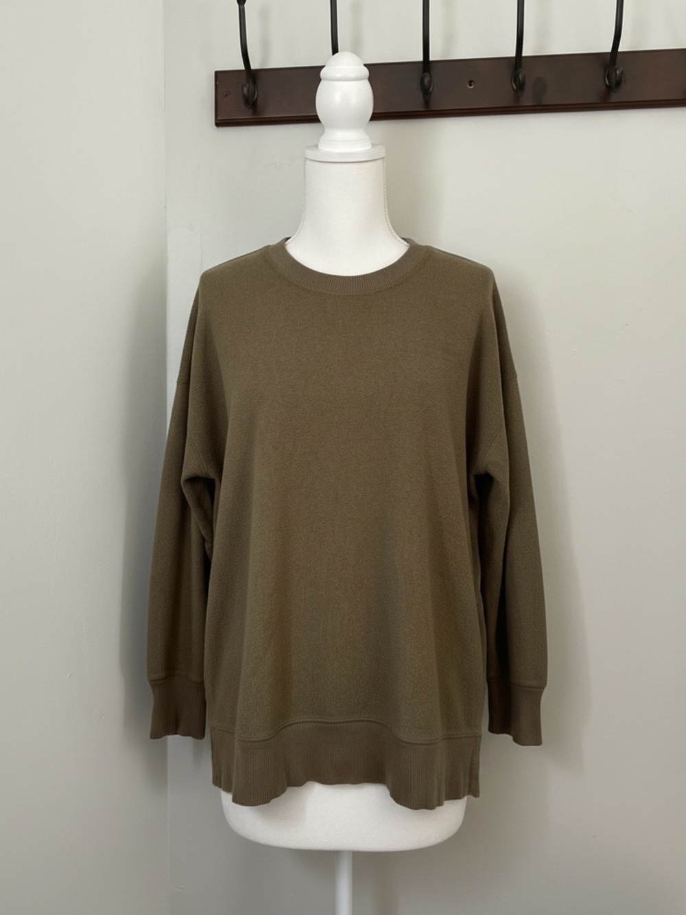 Aerie women’s small oversized lounge terry sweatshirt